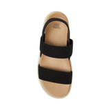 Wild Fable Elliot Platform 2-Band Sandals 94853011 Black 7.5M