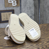 Giani Bernini Womens Ryerr Padded Insole Wedge Sandals 10011735500 White 6M