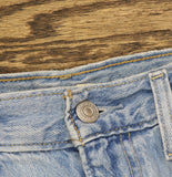 Levi's Womens Cinch Barrel High Rise Straight Leg Jeans Light Blue 25x31