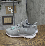 S Sport By Skechers Womens Syrka Step-Ins Sneakers 90429464 Gray 7M