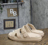 Wild Fable Womens Maysen Footbed Sandals 92235195 Taupe Brown 9M