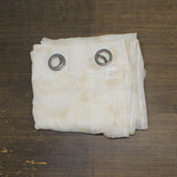 Regal Home Print Grommet Sheer Single Curtain Panel Ivory Linen Brown 50x95