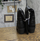 Universal Thread Womens Oakley Harness Boots with Memory Foam Insole Black 10M