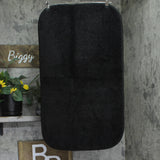 Garland Rug Gramercy Washable Bath Rug Set Mat BA360W2P6415 Black 2 Piece