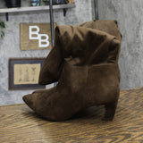 A New Day Womens Raye Tall Dress Boots 88375206 Dark Brown 10M