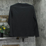 Heat Holders Mens Thermal Lined Base Layer Shirt Top Long Sleeve Black S