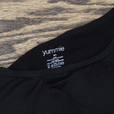 Yummie Womens Seamless Padded Bralette Bra 166f7bbd88142f Black M/L