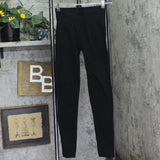 A New Day Womens High Waist Knit Seamless Faux Fur Lined Leggings Black S / M