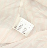 Style & Co. Womens Cotton Striped Boyfriend Shirt White Fiji Pink 2XL