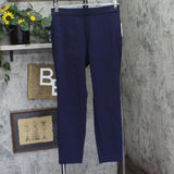 A New Day Womens High-Rise Skinny Ankle Pull-On Pants 93011553 Navy Blue 8