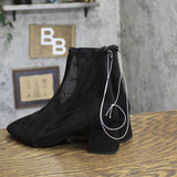 A New Day Womens Celaena Memory Foam Insole Mesh Ankle Boots Booties Black 7M