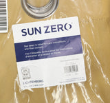 Sun Zero Extreme Blackout Grommet Curtain Panel Gold Yellow 52x63