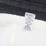 Mens Vintage Thermal Lined Cargo Sweatpants Charcoal Gray 3XL Big