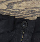 And Now This Womens Satin Cargo Pants w/ Tie Legs MR4000S11 Black 4
