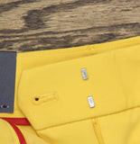 Tommy Hilfiger Solid Mid-Rise Slim-Fit Ankle Pants H55PA803 Deep Maize Yellow 2