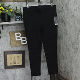 NYDJ Womens Sculpt-Her Ponte Plus Size Modern Leggings WCPP8787 Black 1X