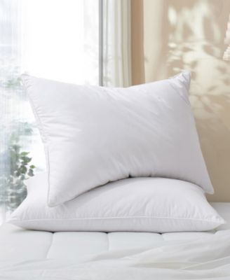 Unikome Medium Firm Goose Down Feather Pillow UN-DP15021-K White King