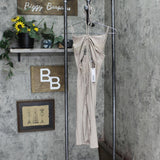 Bb Dakota Womens Take A Peek Dress Natural Brown S