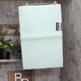 Madison Park Signature Marshmallow Bathroom Rug Non Slip Seafoam Green 20x30
