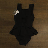 Vince Camuto Womens High Neck Skirted One Piece Swimsuit V1T978 Black 4