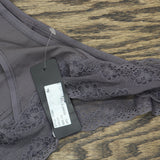 Natori Womens Bliss Perfection One Size Thong 750092 Gunmetal Gry One Size