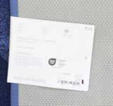 Liz Claiborne Signature Ultra Plush Bath Rug Mat Oversized Summit Blue 24x60