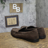 A New Day James Rouched Loafers Faux Suede 94462341 Brown 8M