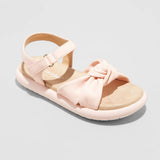 Cat & Jack Toddler Girls Pam Footbed Sandals 86796740 Pink 10T