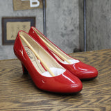 Lifestride Womens Parigi Heels Pumps 5247385-08645 Fire Red Patent 5M