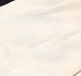 DKNY Womens Cowlneck Patch-Pocket Cropped Jumpsuit DD4JGD26 Eggshell / Black 14