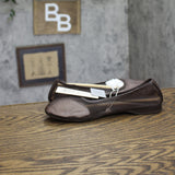 A New Day Mesh Ballet Flats with Memory Foam 95142178 Brown 7.5M