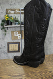Wild Fable Kenzi Wide Calf Western Boots with Memory Foam Insole Jet Black 6M-WC