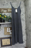 A New Day Womens Pleated Midi Sweater Dress 94331200 Charcoal Gray XL
