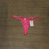 Lilac+london Womens Stretch Lace G-String Panty Panties KOD080 Raspberry Pink S