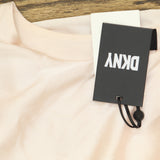 DKNY Womens Petite Solid Crewneck Smocked-Cuff Cape Blouse Champagne Pink PM