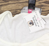 Polly & Esther Juniors Solid Scoop-Neck Skimmer Top White XL