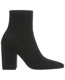 On 34th Zipper Micro Suede Mid-Calf Block Heel Boots 10019653600 Black 6M