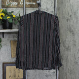 Sunday Brunch Notch Collar Pajama Set A665060 Multi Black M