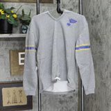 NHL Womens V-Neck St.Louis Blues Pullover Hooded Sweatshirt 196365918309