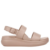 Naturalizer Womens Coast Platform Slingback Flat Sandals Blush Pink 8M