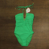 PQ Embroidered Josie One-Piece Swimsuit CLO-5012P Clover Green S