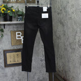 Ring Of Fire Boys Tumble Denim Skinny Jeans Carbon Black 18