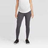 Isabel Maternity By Ingrid & Isabel High-Rise Active Maternity Leggings Gray XS