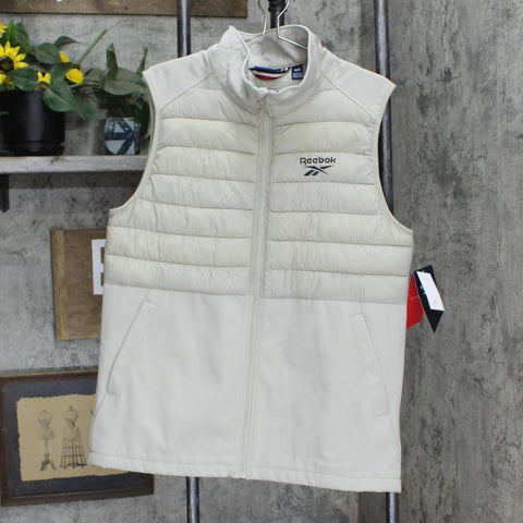 Reebok Mens Mixed Media Quilted Vest 166090120b84b1
