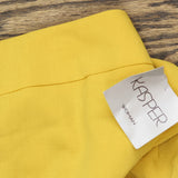Kasper Womens Plus Size Fly Front Slim Pants 10902147 Butterscotch Yellow 22W