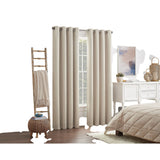 Linden Street Bayshore Saving Grommet Top Single Curtain Panel Oxford 50" x 95"