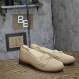 Lifestride Kandi Loafer Slip-On Knit Flats J8289F1 Sand Castle Brown 6.5M