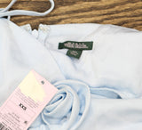 Wild Fable Womens Rosette Mini Babydoll Holiday Dress 91907817 Blue 2XS