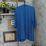 24seven Comfort Apparel Women's Plus Size Open Front Cardigan P020309