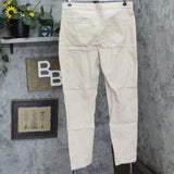 DG2 by Diane Gilman Womens Straight Stretch Denim 5-Pocket Jegging Brown L